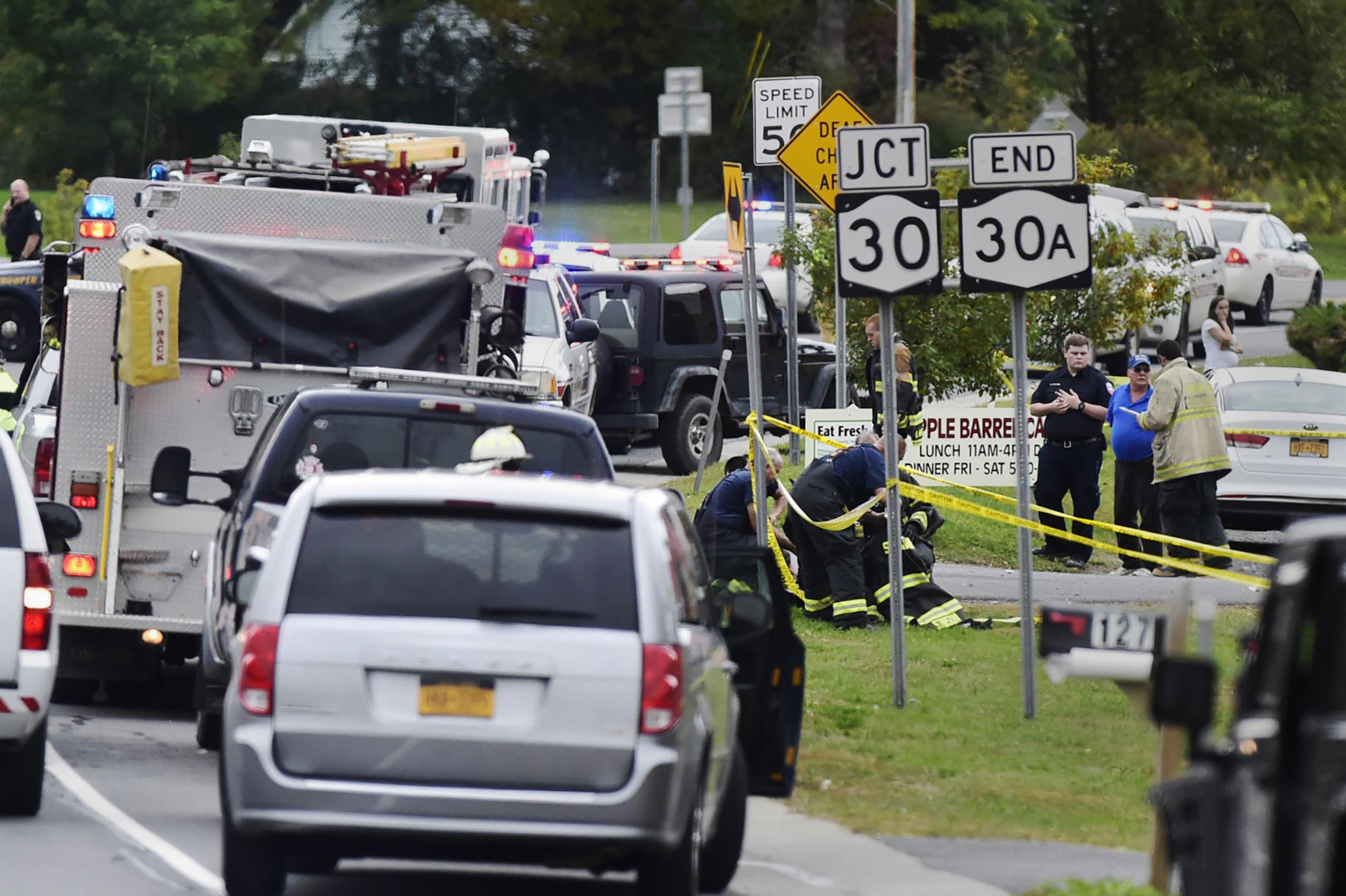 Limo Crash In Upstate New York 20 Feared Dead