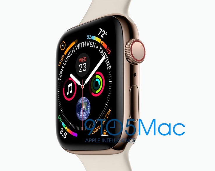 Apple Watch Series 4 Image Leak