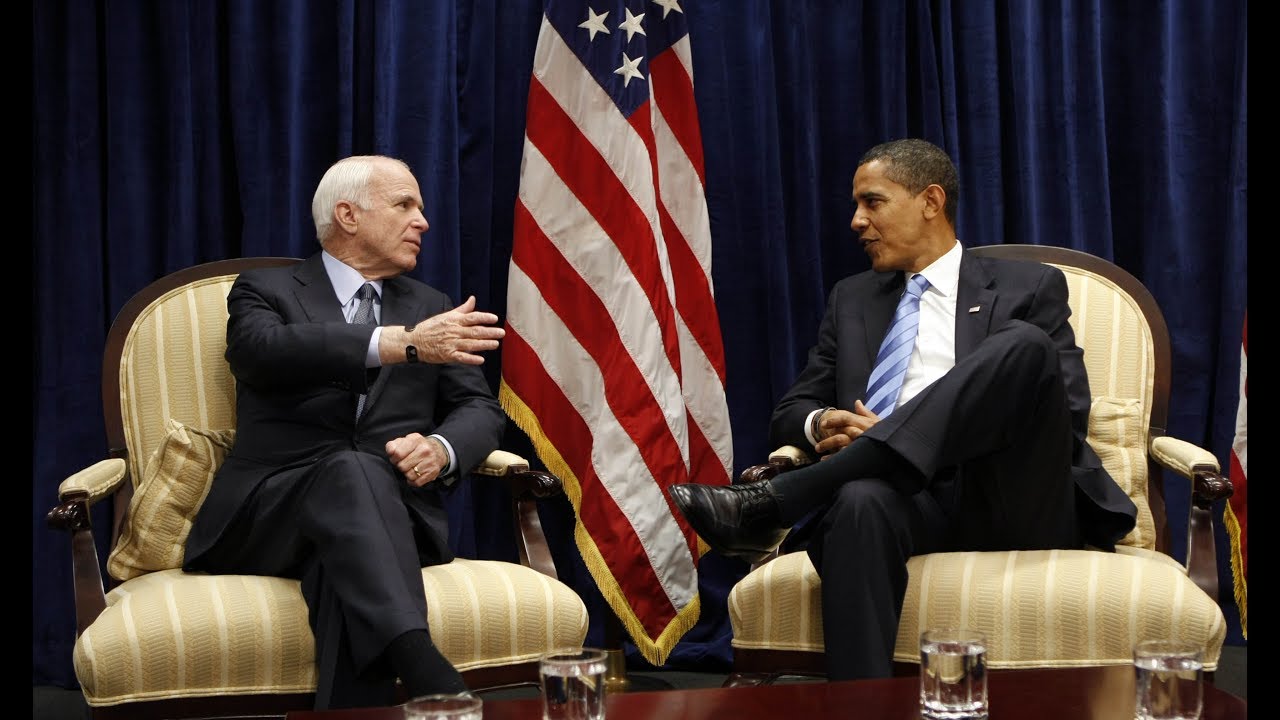Obama Remembering Senator John McCain with his Epic Tribute