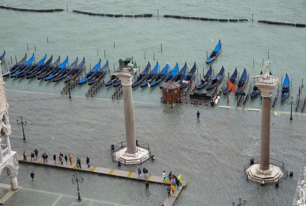 Venice Goes Under Water