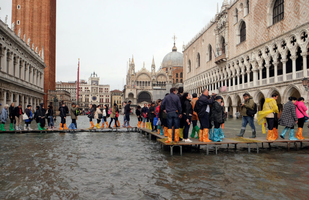 Venice Goes Under Water Severe Weather Kills 11 in Italy