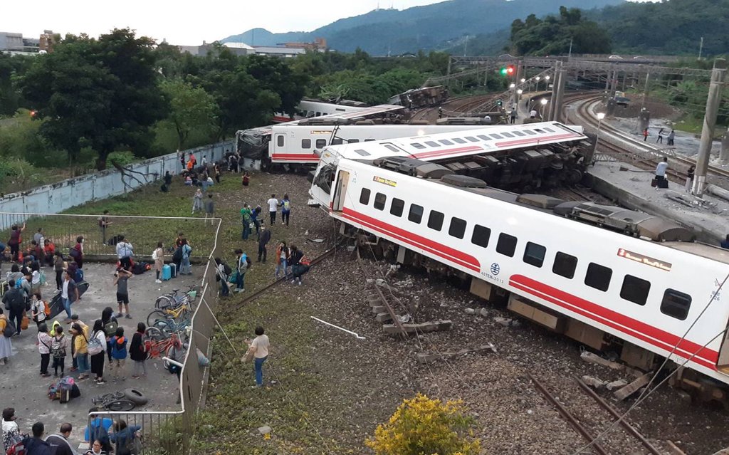 Worst Train Tragedy in Taiwan 
