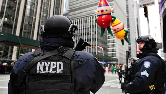 Security Tightened Ahead Of Thanksgiving Day Parade