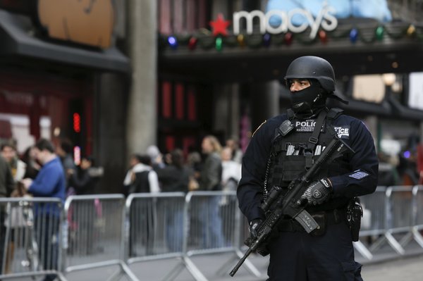 The Security Arrangements At The Macy's Thanksgiving Day parade