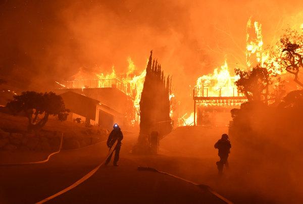 California Wild Fire Spreading Rapidly