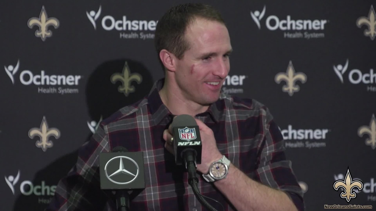 Drew Brees Post Match Press Conference