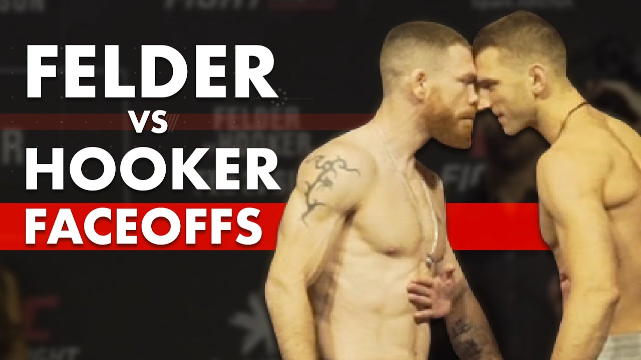 Paul Felder and Dan Hooker UFC Face off