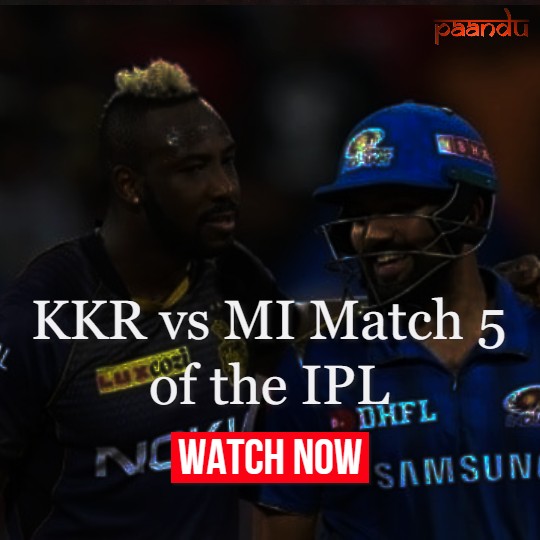 How to Watch KKR vs MI Match 5