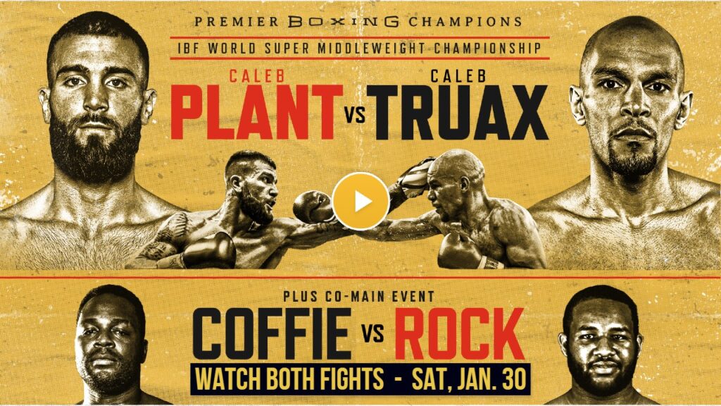 Caleb Plant has to defend his title against Caleb Truax