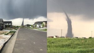 Live Eye Witness Videos of the Tornado as it touched down in Colorado