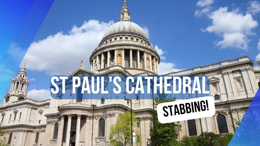 Man stabbed to death near St Paul's Cathedral
