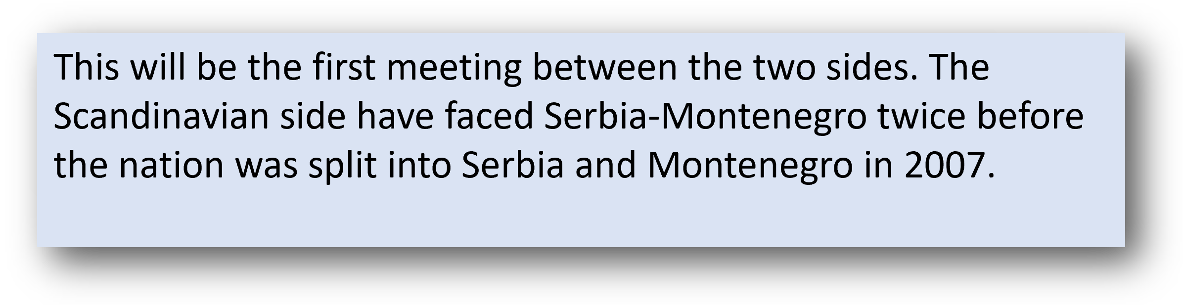 Finland vs Montenegro head to head