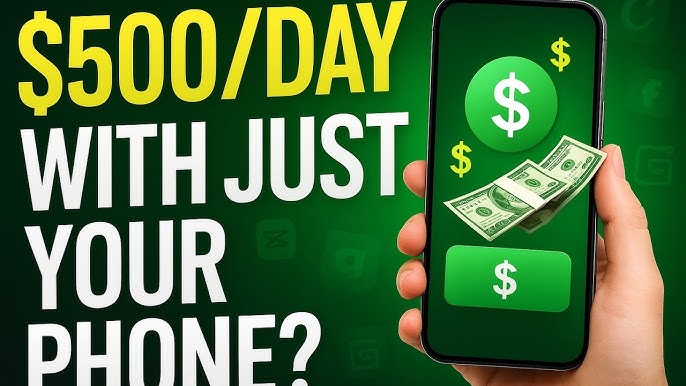 how to make passive income from phone no content