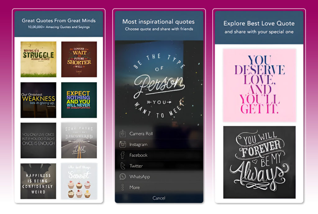 Canva editable motivational quote templates