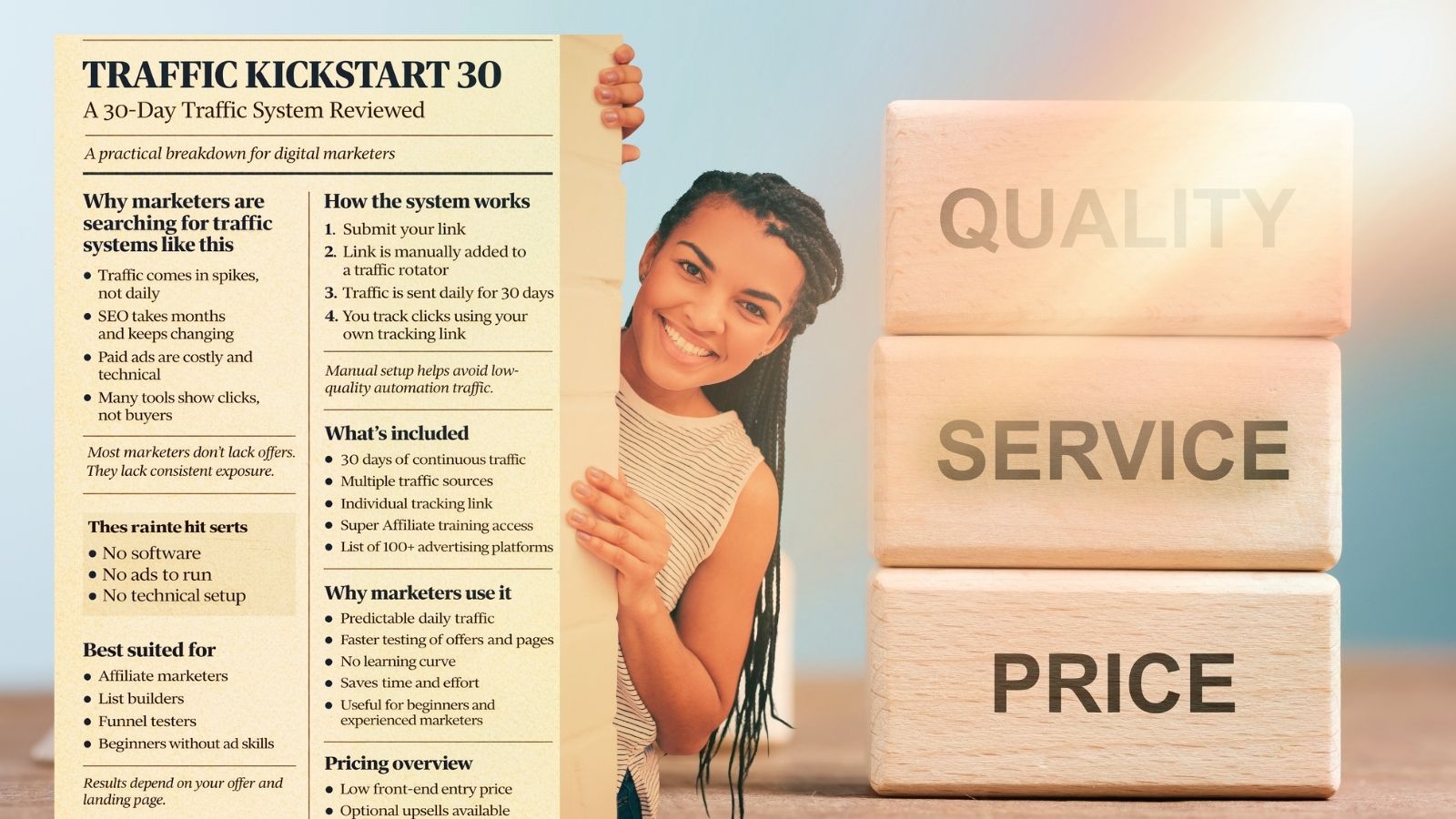 Traffic Kickstart 30 pricing