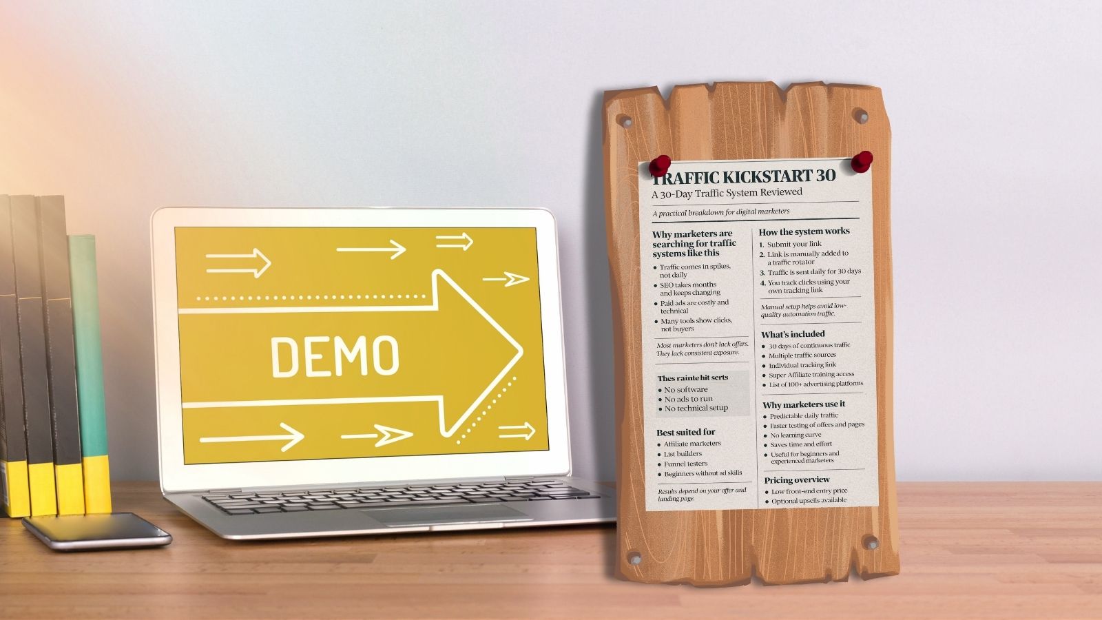 how Traffic Kickstart 30 works