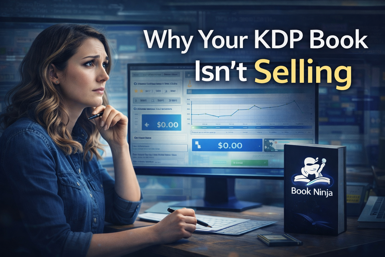 Amazon KDP books not selling