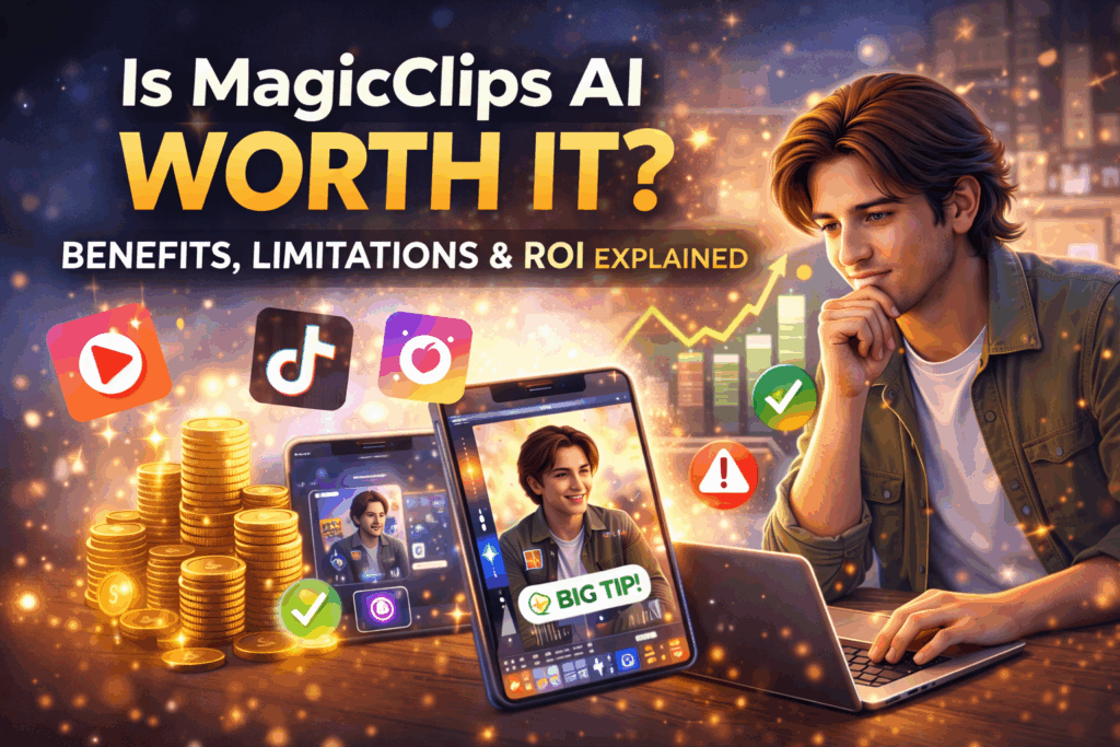 Magic Clips Work Is MagicClips AI Worth It? Honest Benefits, Limits, and ROI in 2026