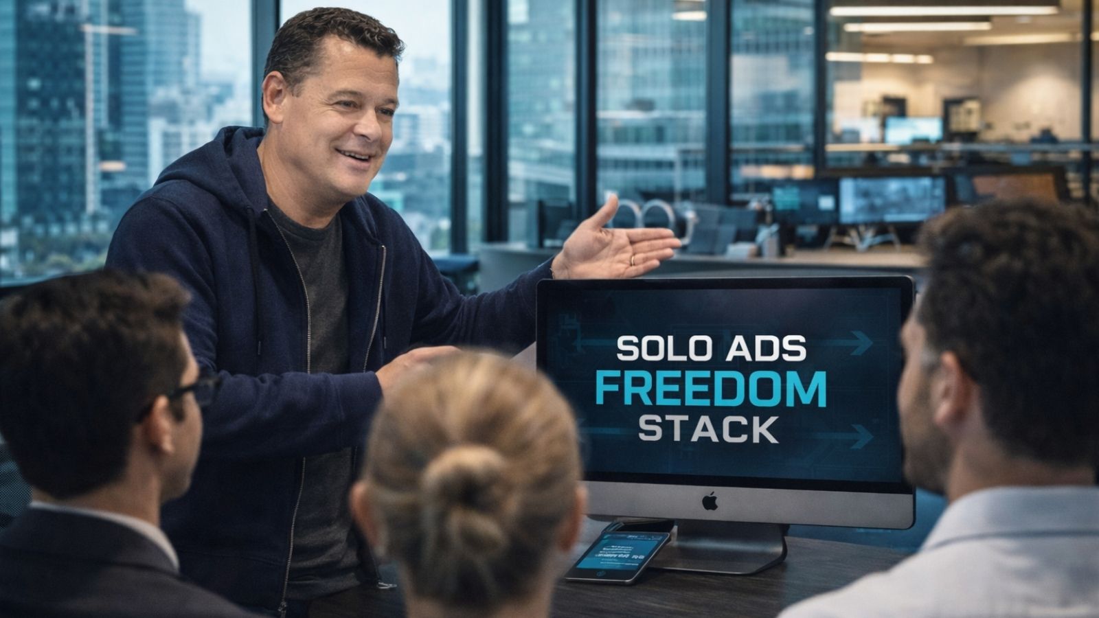 how Solo Ads Freedom Stack works