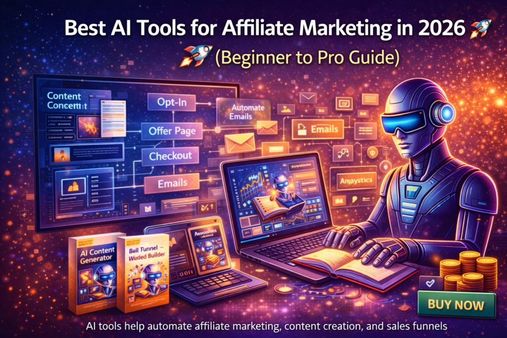 best ai tools for affiliate marketing with funnels and automation