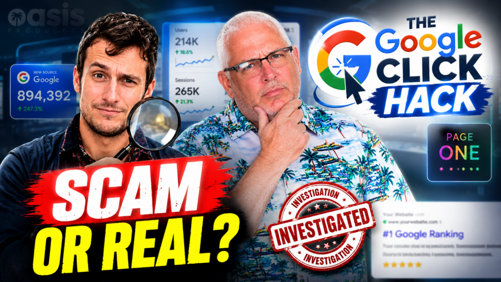 Is The Google Click Hack scam or legit