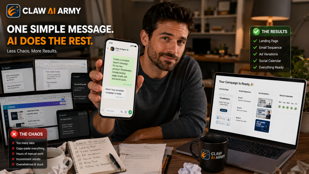 Claw AI Army for solo entrepreneurs