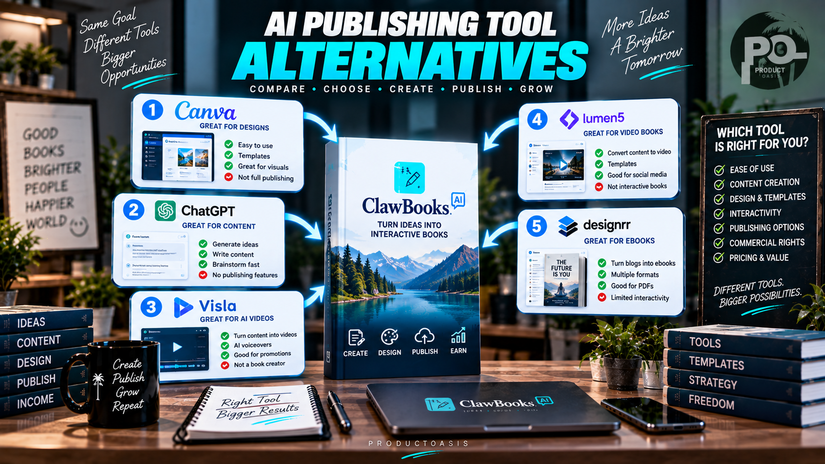 ClawBooks AI alternatives